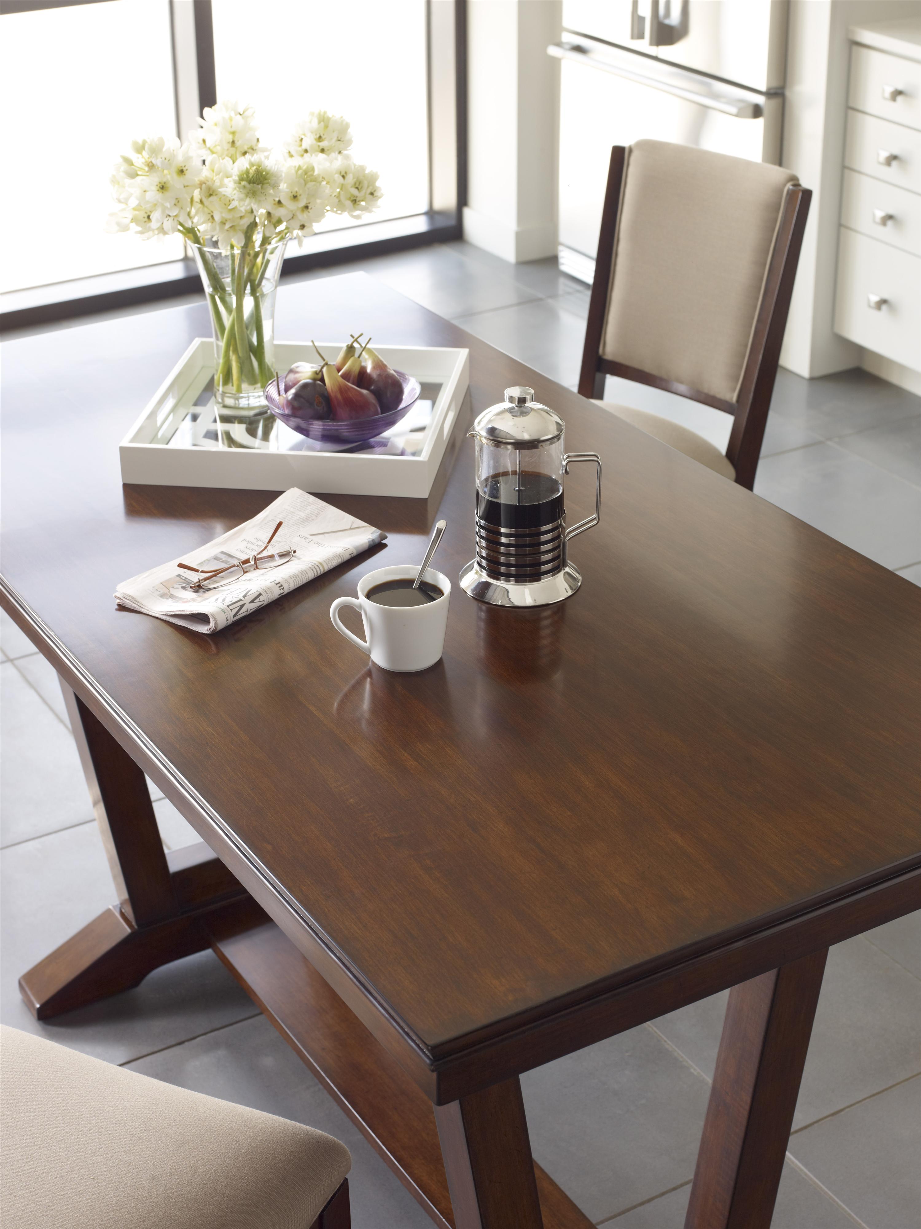 Kincaid Furniture Elise Stella Double Pedestal Counter Table Belfort